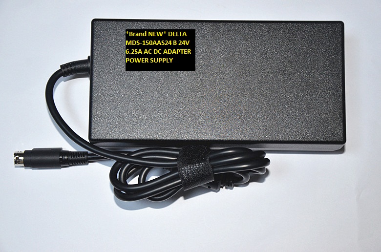 *Brand NEW* DELTA 24V 6.25A AC DC ADAPTER AC100-240V MDS-150AAS24 B POWER SUPPLY